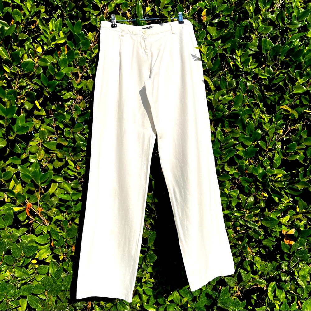 Brandy Melville Amelia Pants - Ivory OS